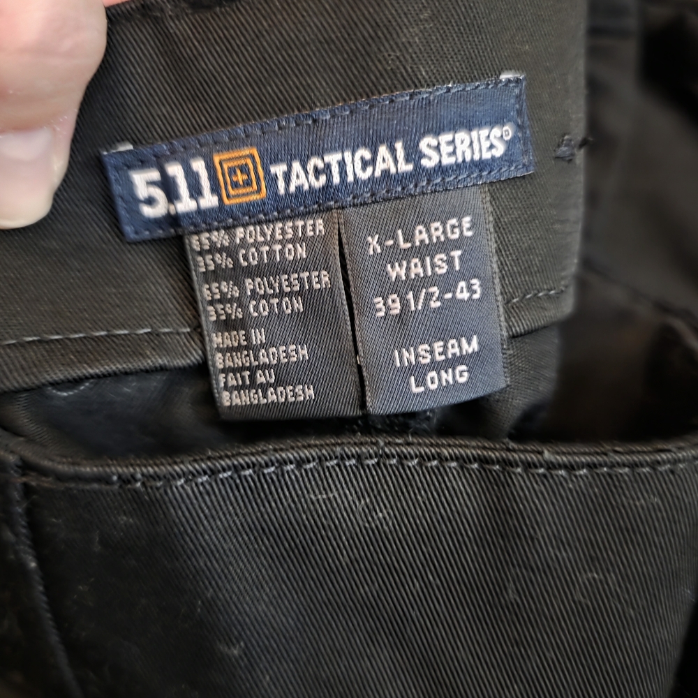 5.11 Tactical Series Black Pants